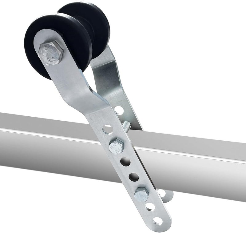 TENGBASE Marine Keel Roller, Adjustable Roller Bracket Assembles, 4” Rubber Keel Roller for Boat Trailer - Image 1
